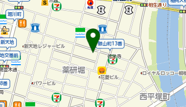CHARGESPOT(チャージスポット)や台ずし 銀山町の地図画像