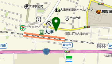 CHARGESPOT(チャージスポット)フレンドマート 大津駅前店の地図画像