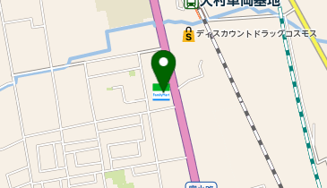 CHARGESPOT(チャージスポット)ファミリーマート 大村宮小路三丁目店の地図画像