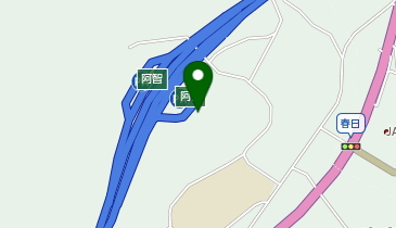 CHARGESPOT(チャージスポット)ファミリーマート 阿智PA下り店の地図画像