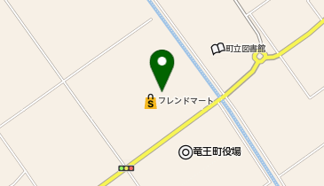 CHARGESPOT(チャージスポット)フレンドマート 竜王店の地図画像