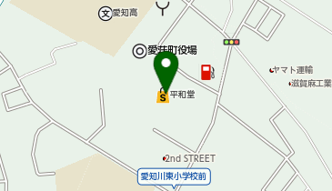 CHARGESPOT(チャージスポット)平和堂 愛知川店の地図画像
