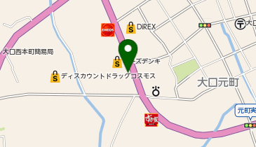 CHARGESPOT(チャージスポット)ローソン 大口里店の地図画像