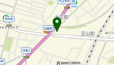 CHARGESPOT(チャージスポット)しゃぶ葉 大牟田白金の地図画像