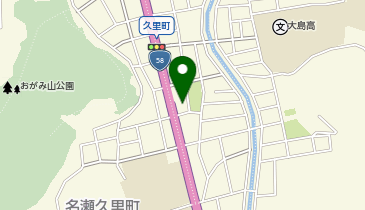CHARGESPOT(チャージスポット)島人マート石橋店の地図画像