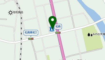 CHARGESPOT(チャージスポット)ローソン 箕輪町松島店の地図画像