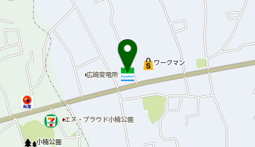 CHARGESPOT(チャージスポット)ファミリーマート 熊本益城広崎店の地図画像