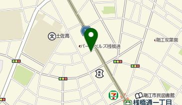CHARGESPOT(チャージスポット)chocoZAP 高知桟橋通の地図画像