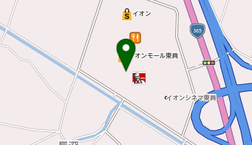 CHARGESPOT(チャージスポット)イオンモール 東員の地図画像
