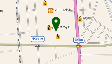 CHARGESPOT(チャージスポット)イオンモール 東浦の地図画像