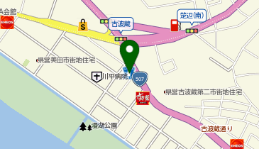 ChargeSPOT ローソン 那覇古波蔵三丁目店の地図画像