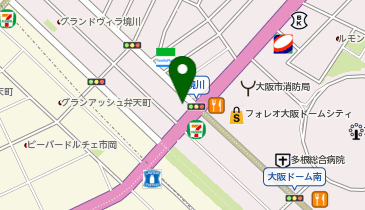 CHARGESPOT(チャージスポット)カラオケサウンドスタイル大阪ドームシティ前店の地図画像