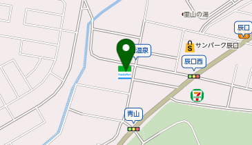 CHARGESPOT(チャージスポット)ファミリーマート 辰口丘陵公園前店の地図画像