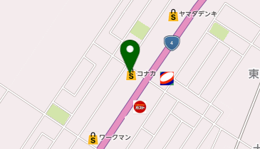 CHARGESPOT(チャージスポット)コナカ 大河原店の地図画像
