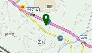 CHARGESPOT(チャージスポット)ローソン 小諸乙女店の地図画像