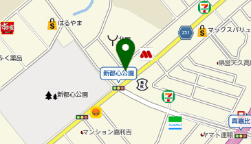CHARGESPOT(チャージスポット)ドラッグイレブン 天久店の地図画像