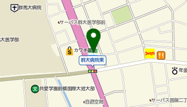 ChargeSPOT ファミリーマート 前橋下小出町店の地図画像