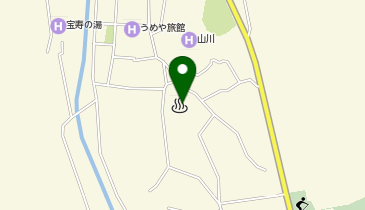 CHARGESPOT(チャージスポット)名湯の宿 吾妻荘の地図画像
