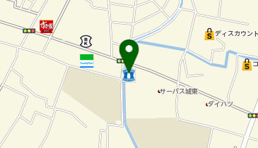 CHARGESPOT(チャージスポット)ローソン 徳島城東町一丁目店の地図画像