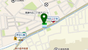 ChargeSPOT ファミリーマート 丸萬清瀬竹丘店の地図画像