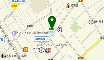 ChargeSPOT ファミリーマート 羽村駅前中央通り店の地図画像