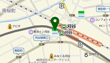 ChargeSPOT ファミリーマート 刈谷駅南口店の地図画像