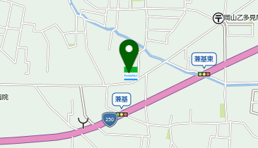 ChargeSPOT ファミリーマート 岡山兼基店の地図画像