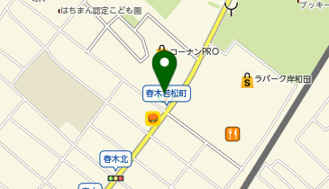 CHARGESPOT(チャージスポット)セブン-イレブン 岸和田春木店の地図画像