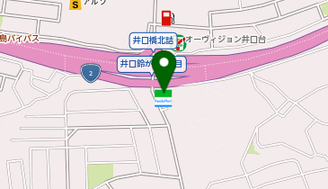 ChargeSPOT ファミリーマート 井口鈴が台店の地図画像