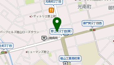 ChargeSPOT ファミリーマート 福山野上町店の地図画像