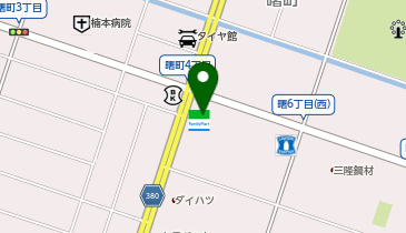 ChargeSPOT ファミリーマート 福山曙六丁目店の地図画像
