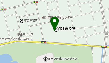ChargeSPOT ファミリーマート 郡山市役所/S店の地図画像