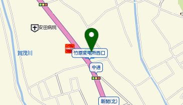 CHARGESPOT(チャージスポット)ファミリーマート 竹原下野店の地図画像
