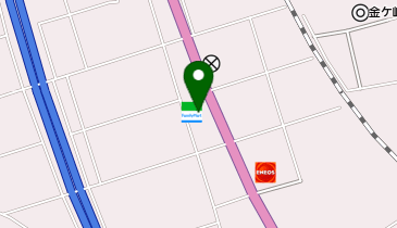 CHARGESPOT(チャージスポット)ファミリーマート 金ケ崎西根店の地図画像