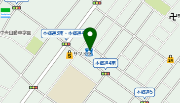 ChargeSPOT ローソン 札幌本郷通四丁目店の地図画像