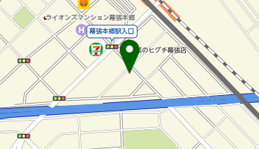 ChargeSPOT ローソン ストア100 幕張本郷店の地図画像