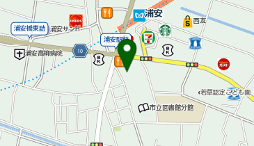 ChargeSPOT ローソン ストア100 浦安南口店の地図画像