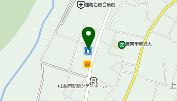 CHARGESPOT(チャージスポット)ローソン 山梨上神内川店の地図画像