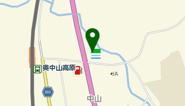 CHARGESPOT(チャージスポット)ファミリーマート 一戸奥中山店の地図画像