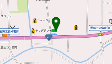 CHARGESPOT(チャージスポット)ファミリーマート 世羅町店の地図画像