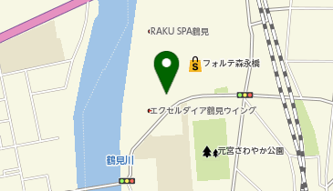CHARGESPOT(チャージスポット)ファミリーマート 横浜鶴見元宮店の地図画像