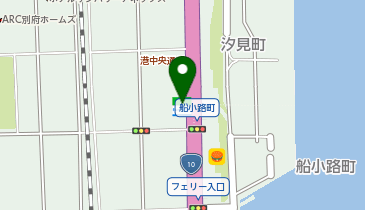 CHARGESPOT(チャージスポット)ファミリーマート 別府汐見店の地図画像