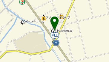 CHARGESPOT(チャージスポット)ローソン 坂城村上店の地図画像