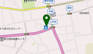 CHARGESPOT(チャージスポット)ローソン 須坂上中町店の地図画像