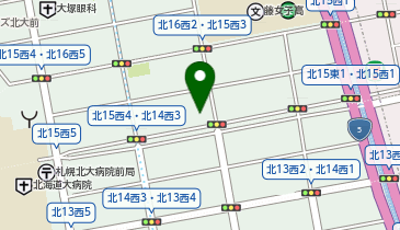 ChargeSPOT ローソン 札幌北15条西店の地図画像