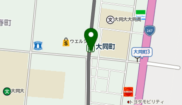 CHARGESPOT(チャージスポット)ファミリーマート 名鉄大同町駅店の地図画像