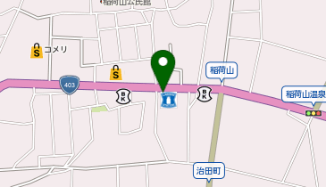 CHARGESPOT(チャージスポット)ローソン 千曲稲荷山店の地図画像