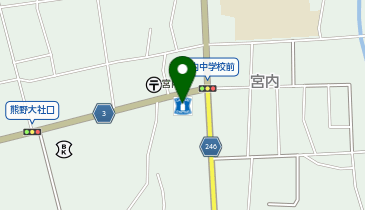 CHARGESPOT(チャージスポット)ローソン 宮内郵便局前店の地図画像