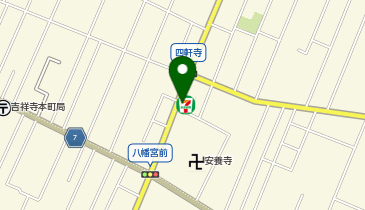 ChargeSPOT セブン-イレブン 吉祥寺通り東店の地図画像