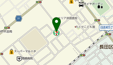 ChargeSPOT セブン-イレブン 神戸須磨大池町店の地図画像